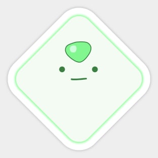 Steven Universe -Glow  Peridot Sticker